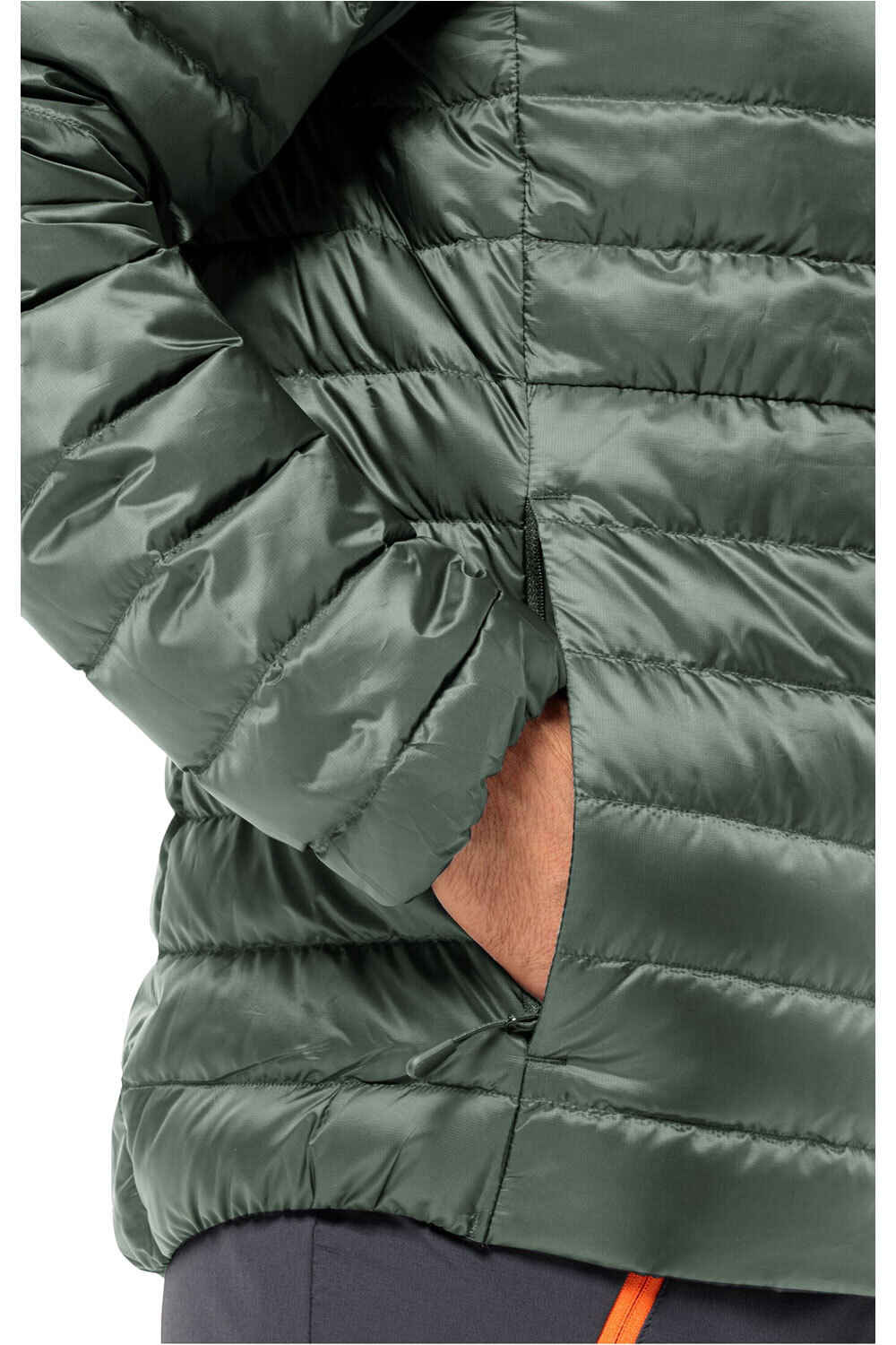 Jack Wolfskin chaqueta outdoor hombre PILVI DOWN JKT M vista detalle