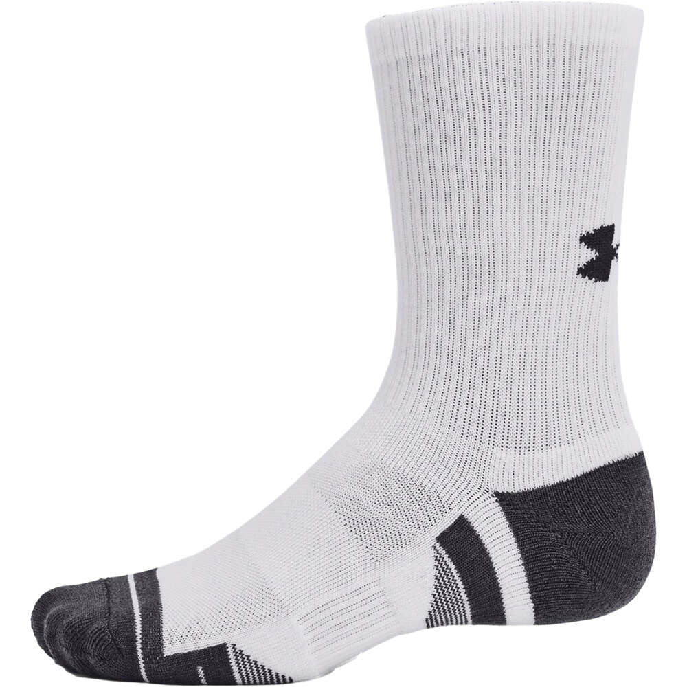 Under Armour calcetines running UA Performance Tech 3pk Crew 03