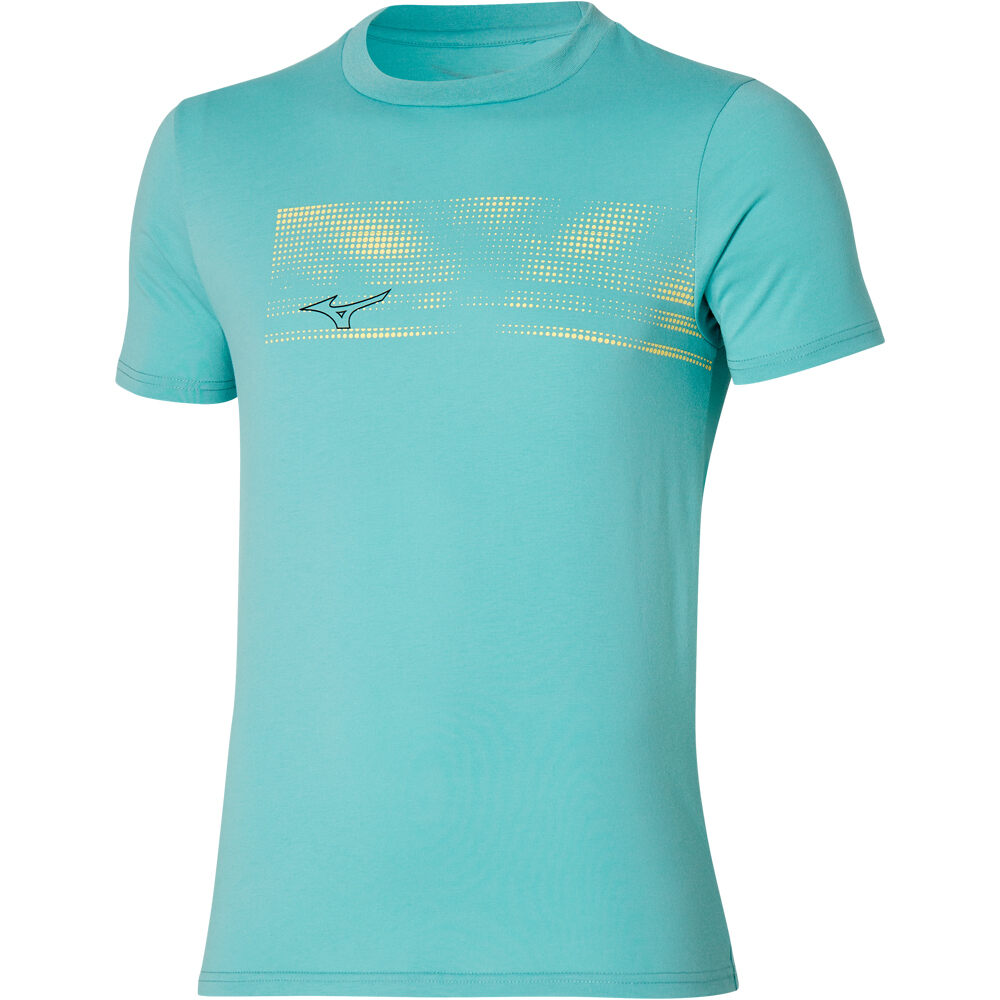 Mizuno camiseta técnica manga corta hombre Athletics Graphic Tee vista frontal