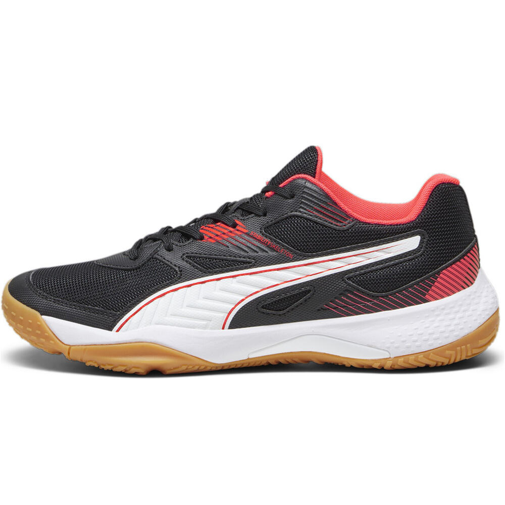 Puma zapatilla indoor hombre Solarflash II lateral exterior