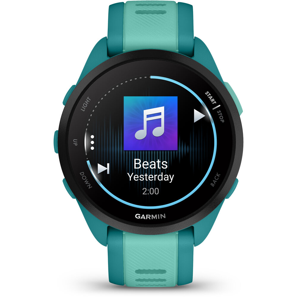 Garmin pulsómetros con gps Forerunner 165 Music 03