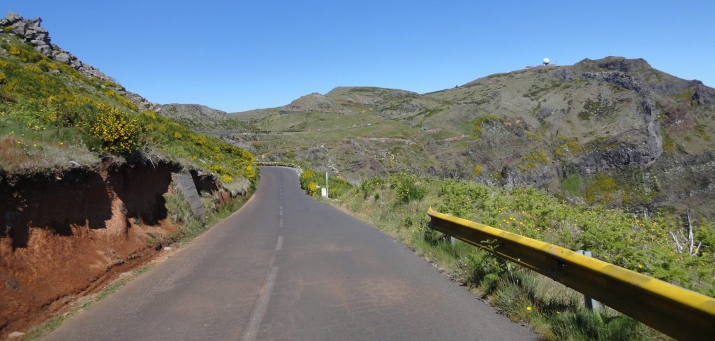 ruta bicicleta madeira