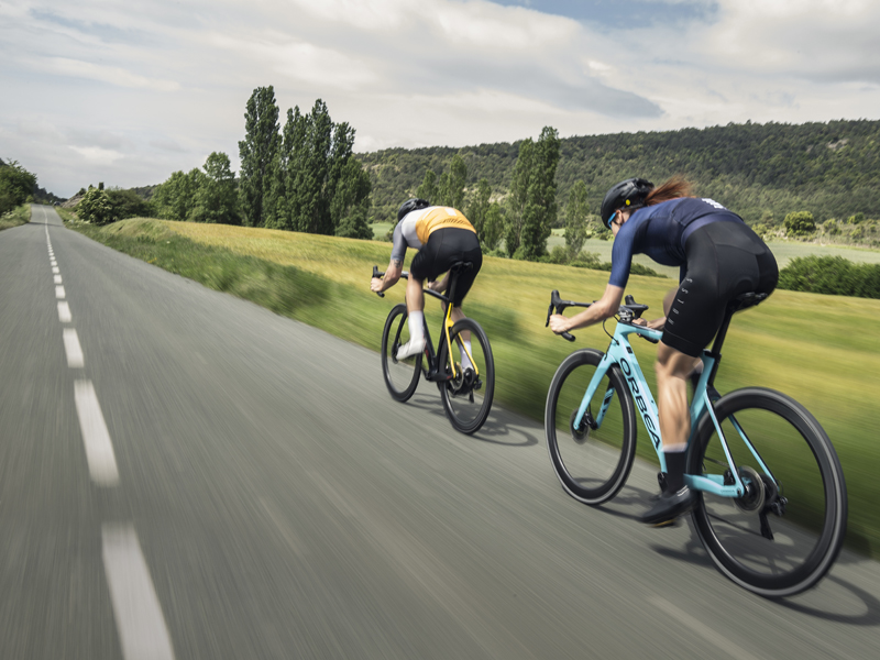 medir el efecto de ir a rueda en bici