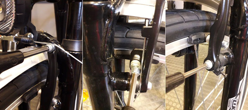 Poner a punto la bicicleta: Frenos V-Brake