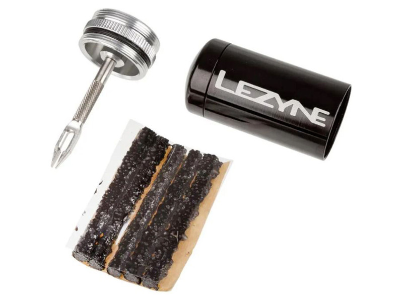 reparar un pinchazo con un kit tubeless
