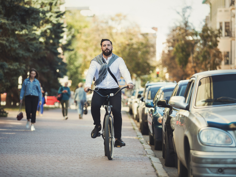 Multas en el carril bici