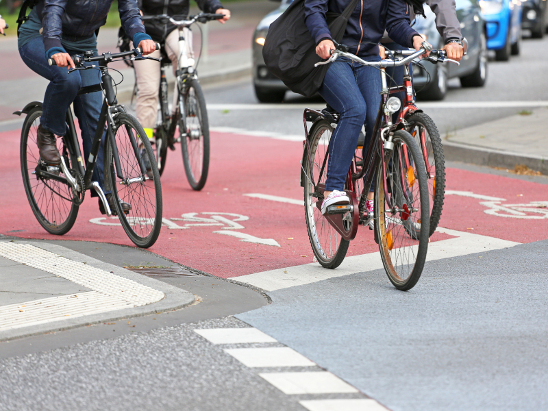 Multas en el carril bici