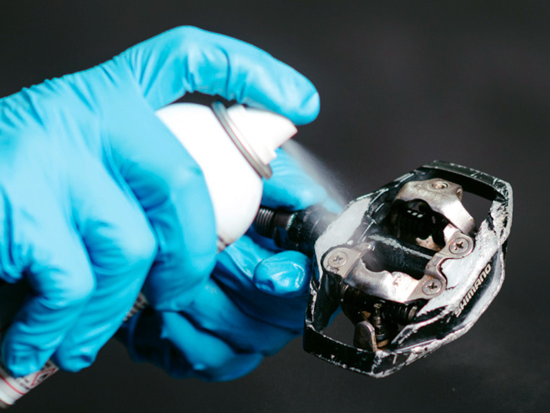 mantenimiento de pedales Shimano