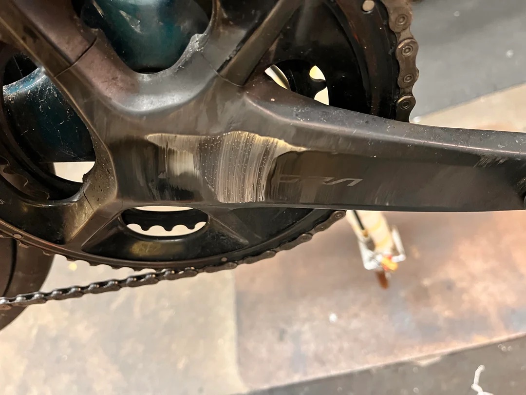 Marcas en la bici que indican que algo no va bien