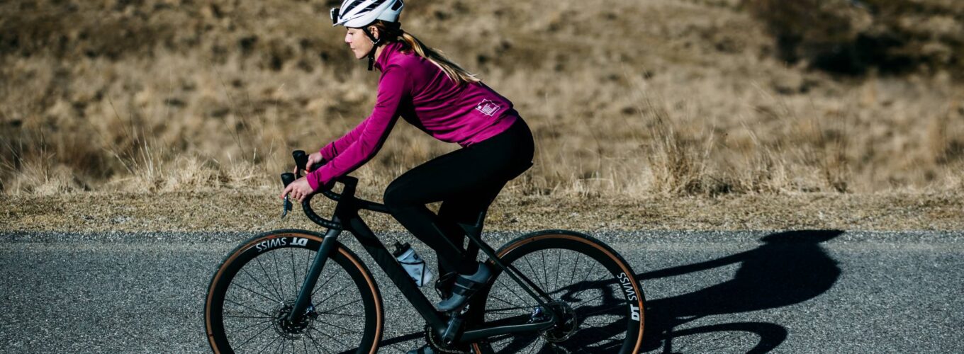 entrenar en carretera para un ciclista de montaña