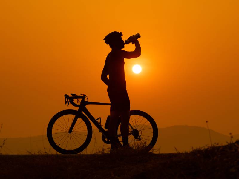 consejos para pedalear con calor