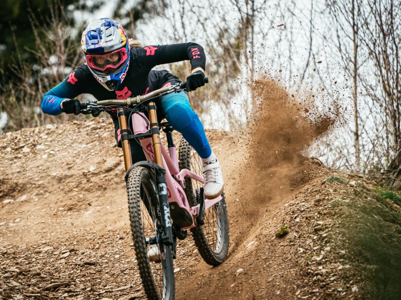 no patinar con la bici en grava