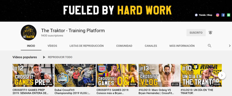 THE TRAKTOR - TRAINING PLATFORM