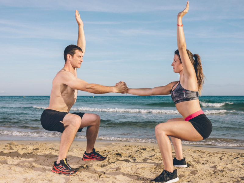 circuito fitness en pareja