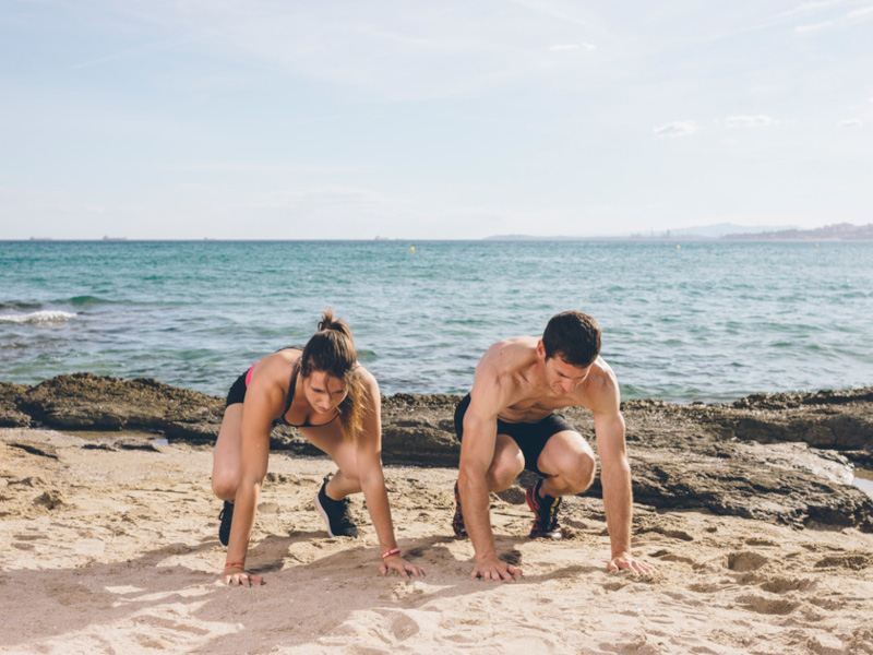 circuito fitness en pareja