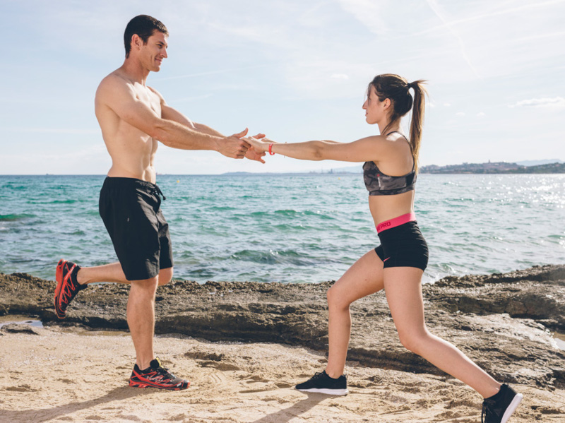 circuito fitness en pareja