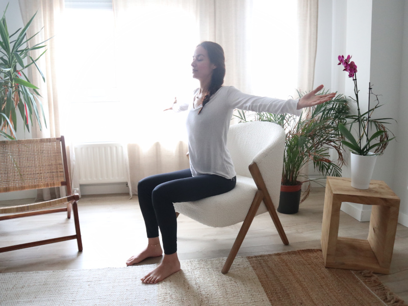 Yoga en la oficina