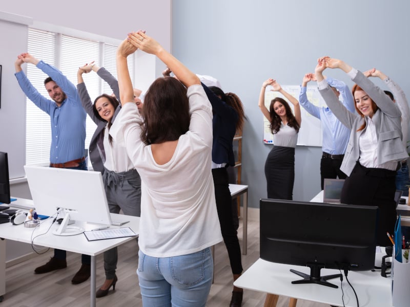 pausas activas en el trabajo
