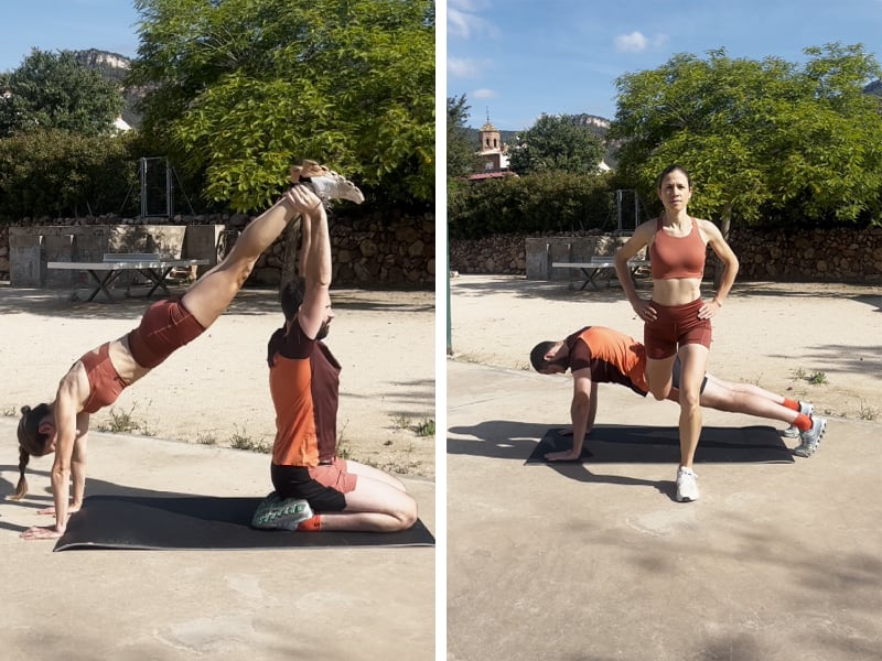 Fitness en pareja