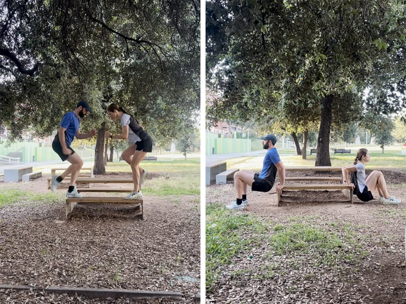Fitness en pareja