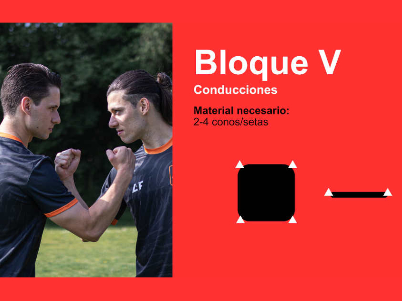 entrenamiento individual para futbolistas con balón