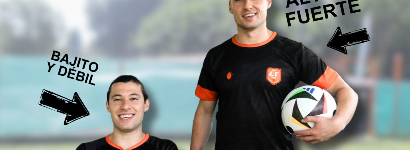 Cómo ganar duelos a futbolistas más altos y fuertes