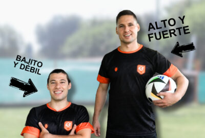 Cómo ganar duelos a futbolistas más altos y fuertes