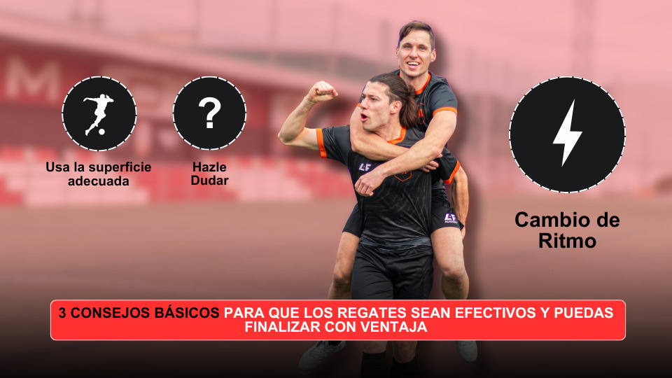 fintas para regatear y tirar en fútbol