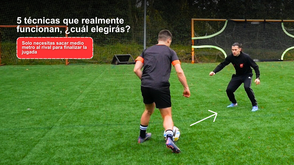 fintas para regatear y tirar en fútbol