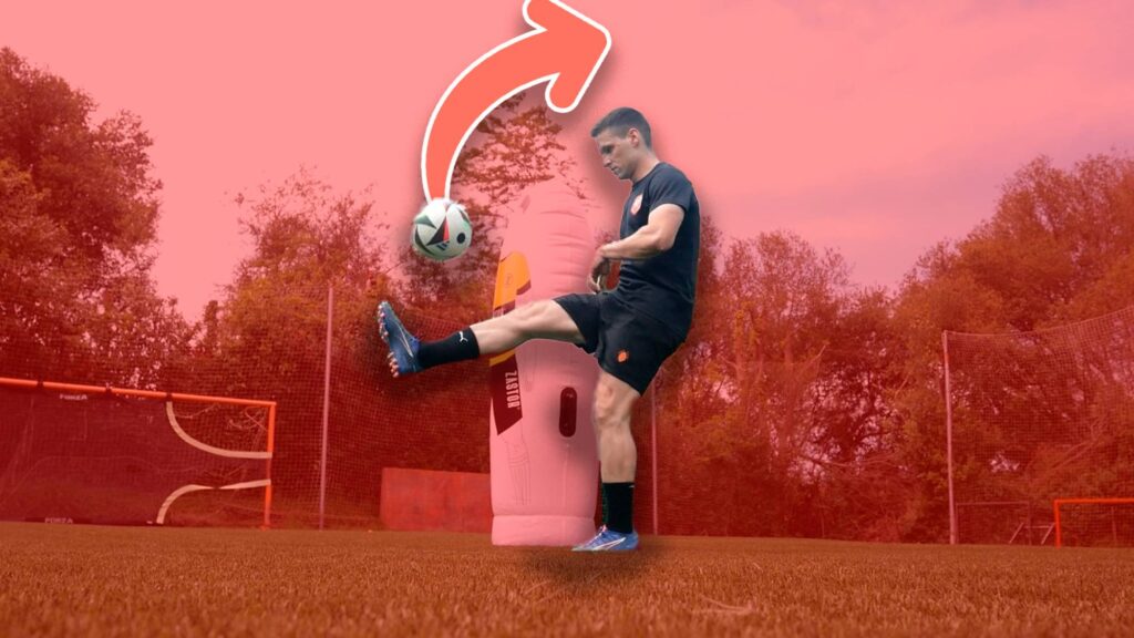 como hacer un sombrero en fútbol