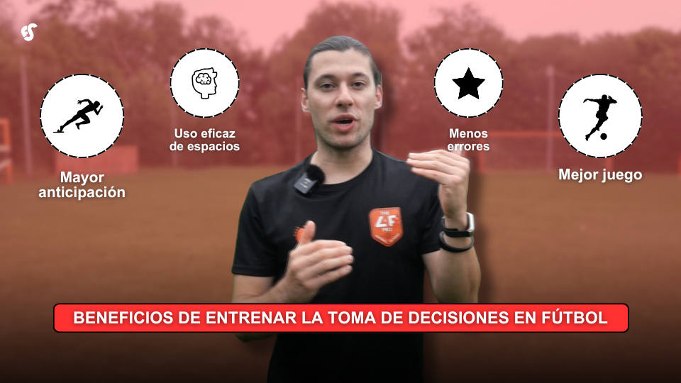 ejercicios para mejorar la toma de decisiones en fútbol
