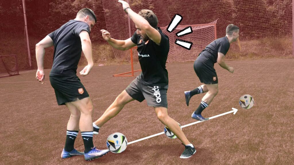 cómo hacer caños en fútbol