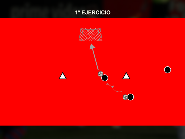 ejercicios para mejorar la salida de balón