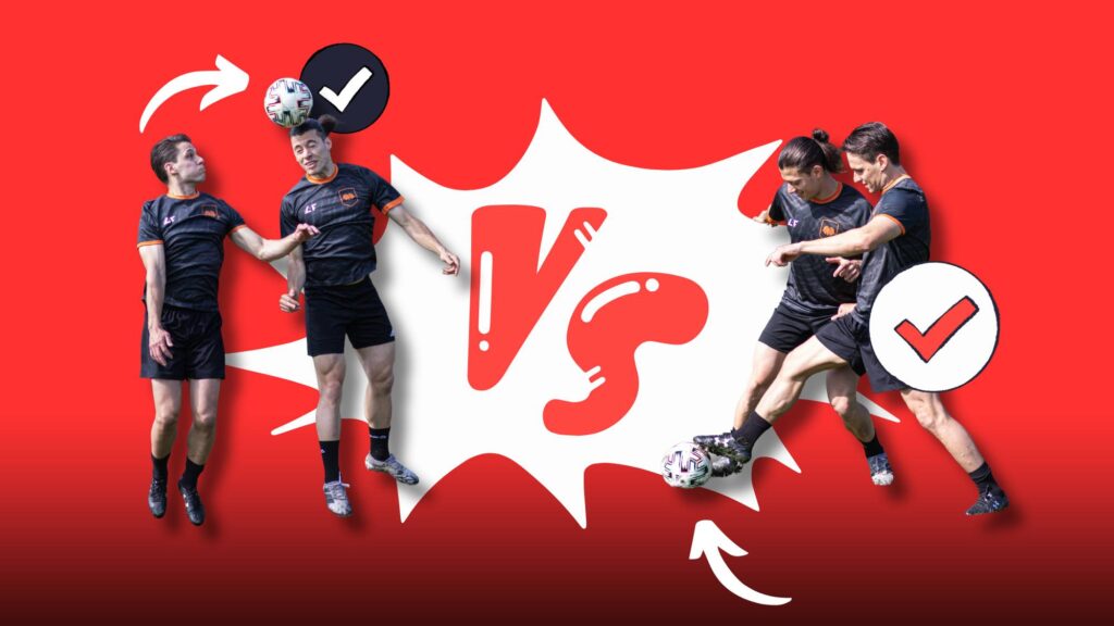 cómo ganar balones divididos en fútbol