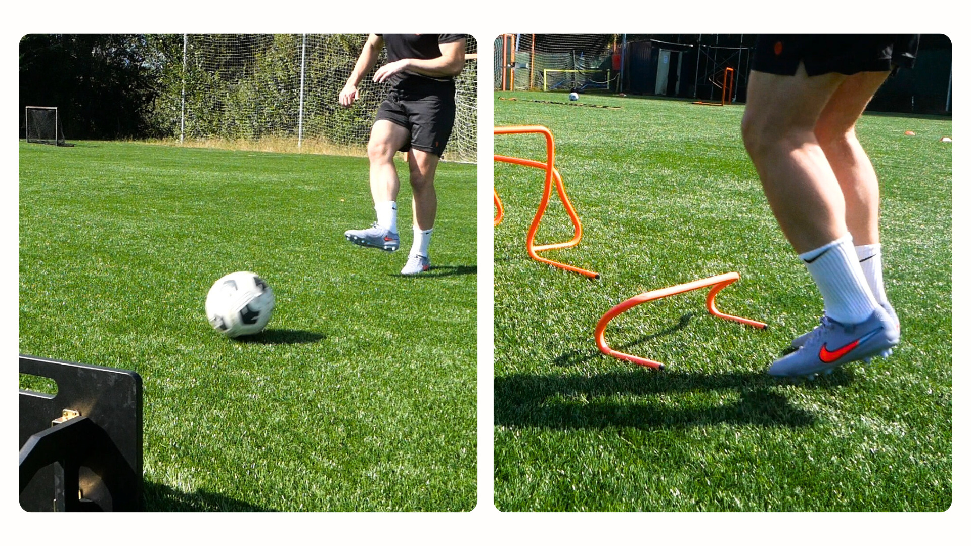 Prueba real en la L4F Pro Academy con las Nike Tiempo Legend 10 Elite AG-Pro en ejercicios de velocidad y reacción