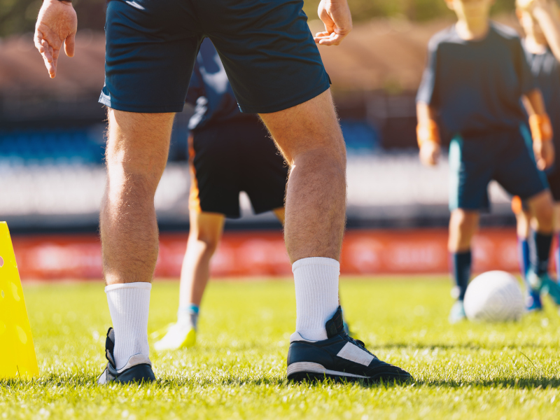 Esguince de tobillo en futbolistas