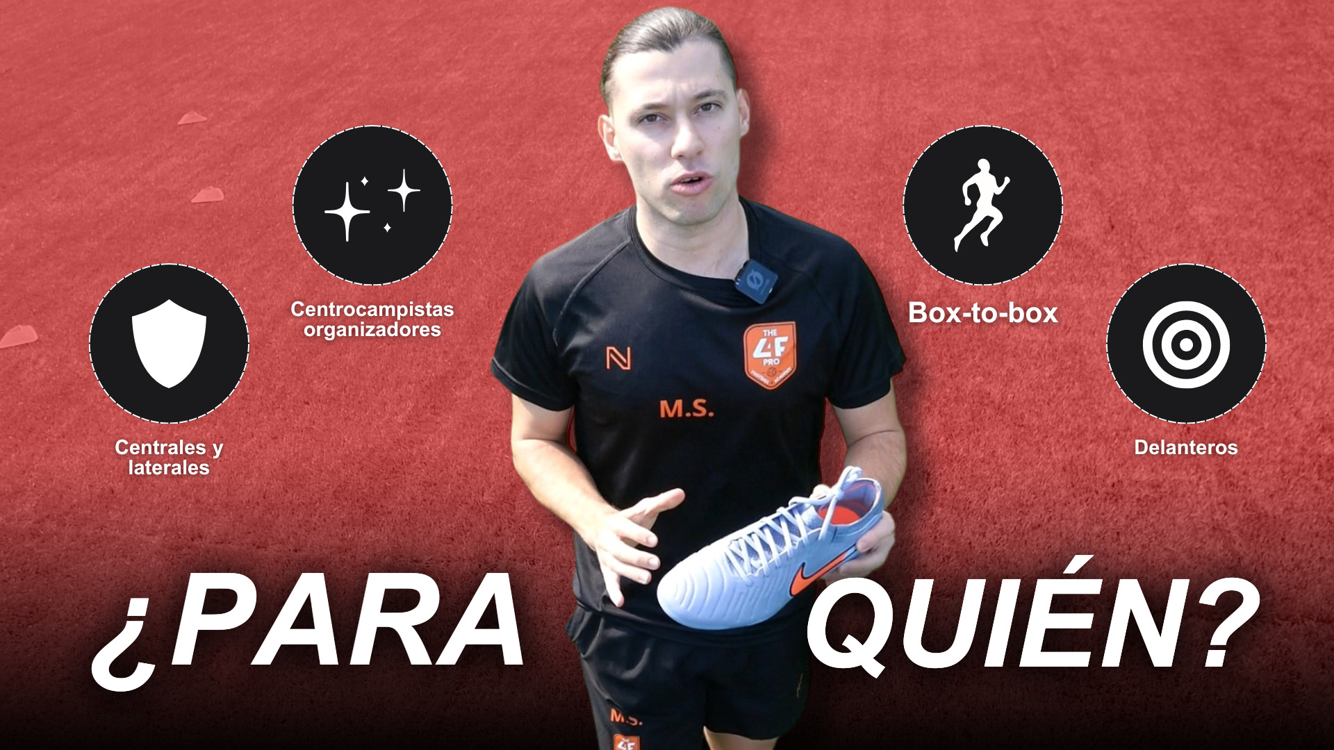 Para qué tipo de futbolista son las Nike Tiempo Legend 10 Elite AG-Pro: centrales, mediocentros y box-to-box