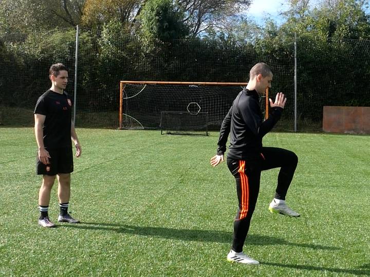 Técnica de carrera en fútbol 