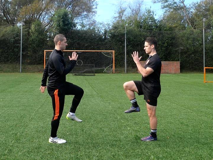 Técnica de carrera en fútbol 