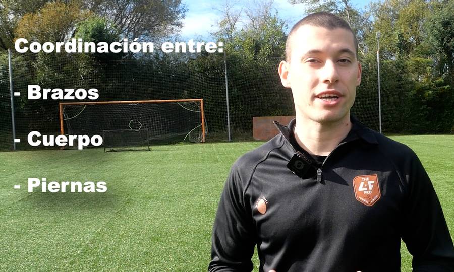Técnica de carrera en fútbol 