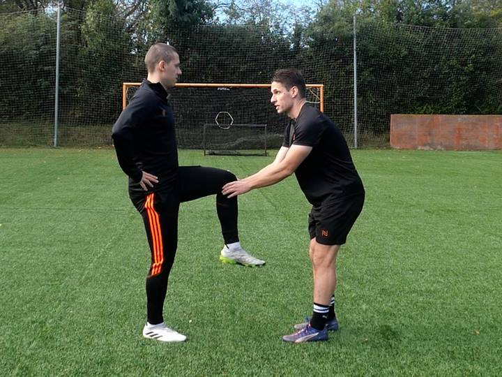 Técnica de carrera en fútbol 