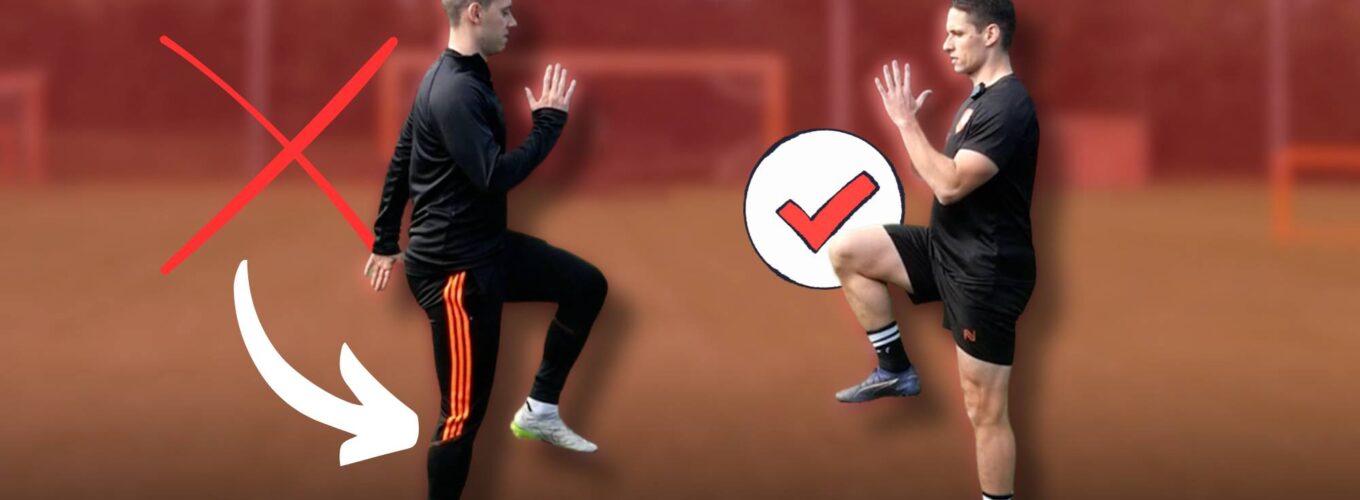 Técnica de carrera en fútbol