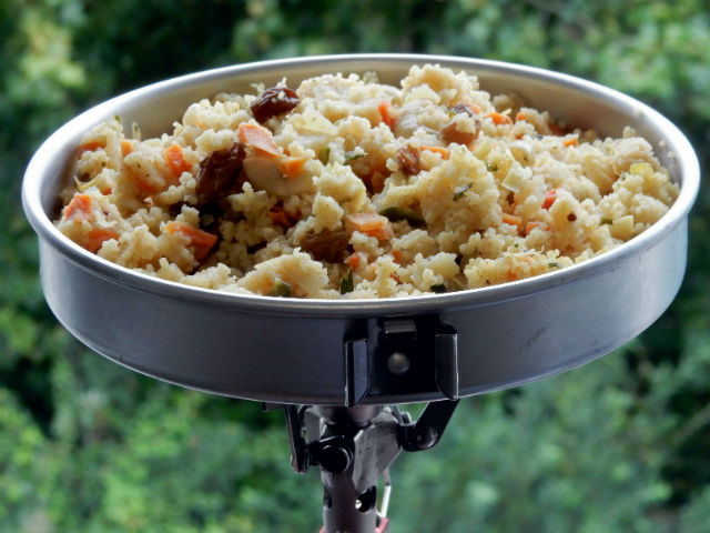 cocinar con tu hornillo en tus trekkings