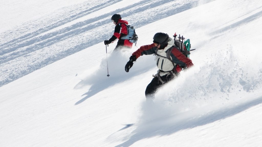 primer fin de semana de esquí