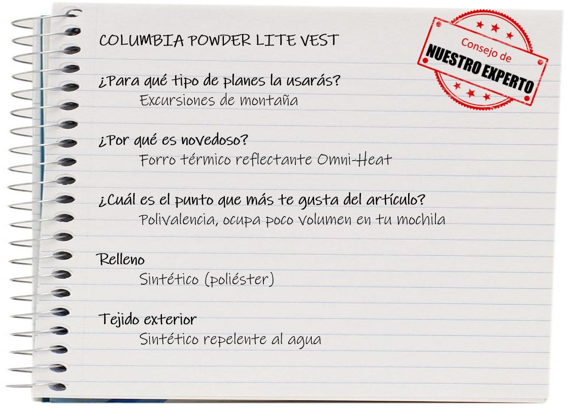 mejores prendas de abrigo para la montaña