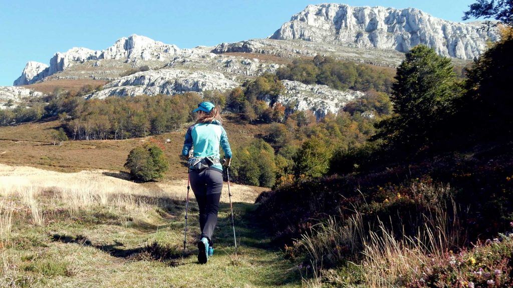 Zapatillas de Trekking Gorbeia en Marrón para Hombre: Máxima