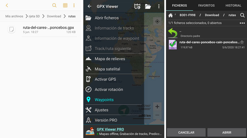 Cómo encontrar por Internet las mejores rutas de montaña para este verano: GPX Viewer