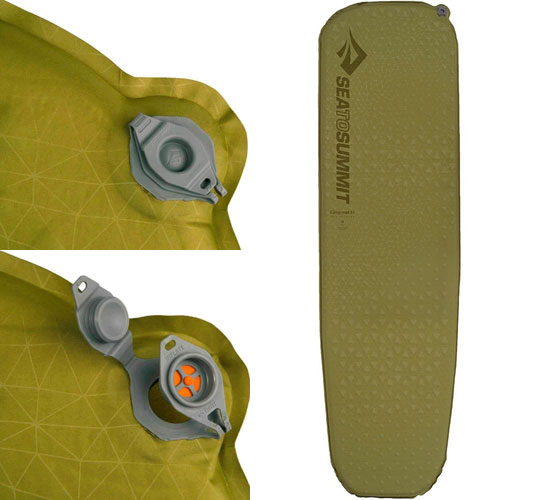 Seatosummit Camp Mat Self Inflating R verde oliva