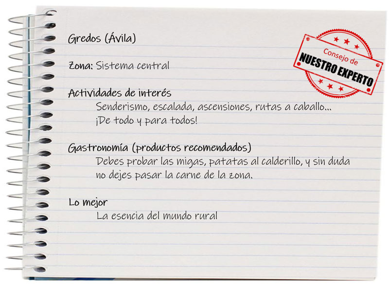 Ficha Sierra de Gredos