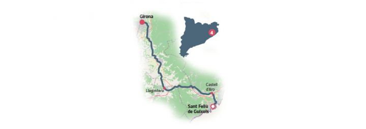 Vía Verde del Carrilet Girona – Sant Feliù de Guíxols:
